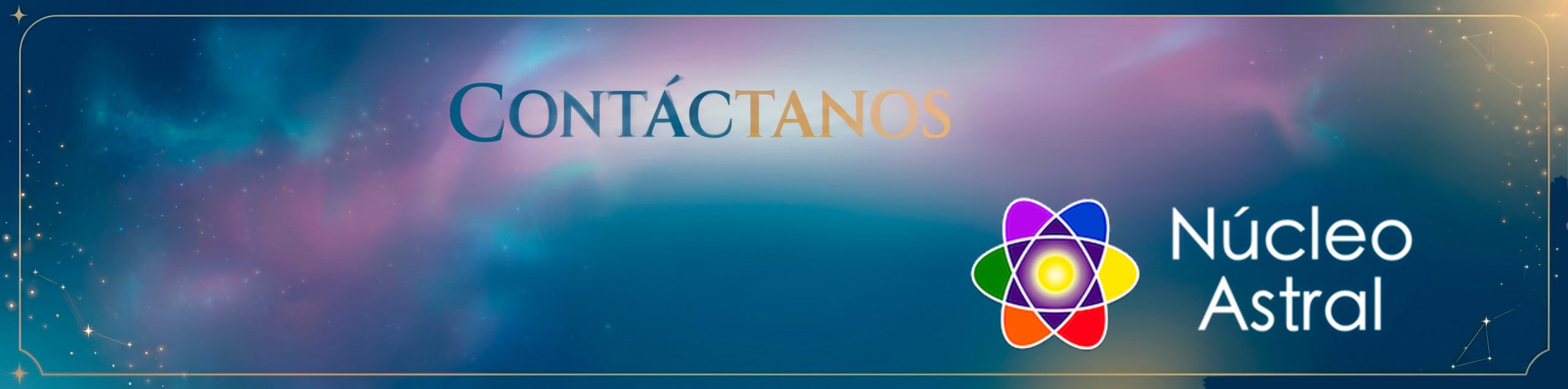 Banner de Contacto Núcleo Astral